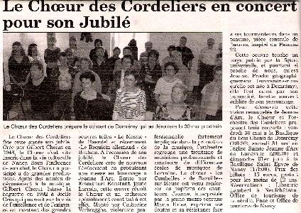 L'Abeille des Vosges, Parution du 23-05-2008